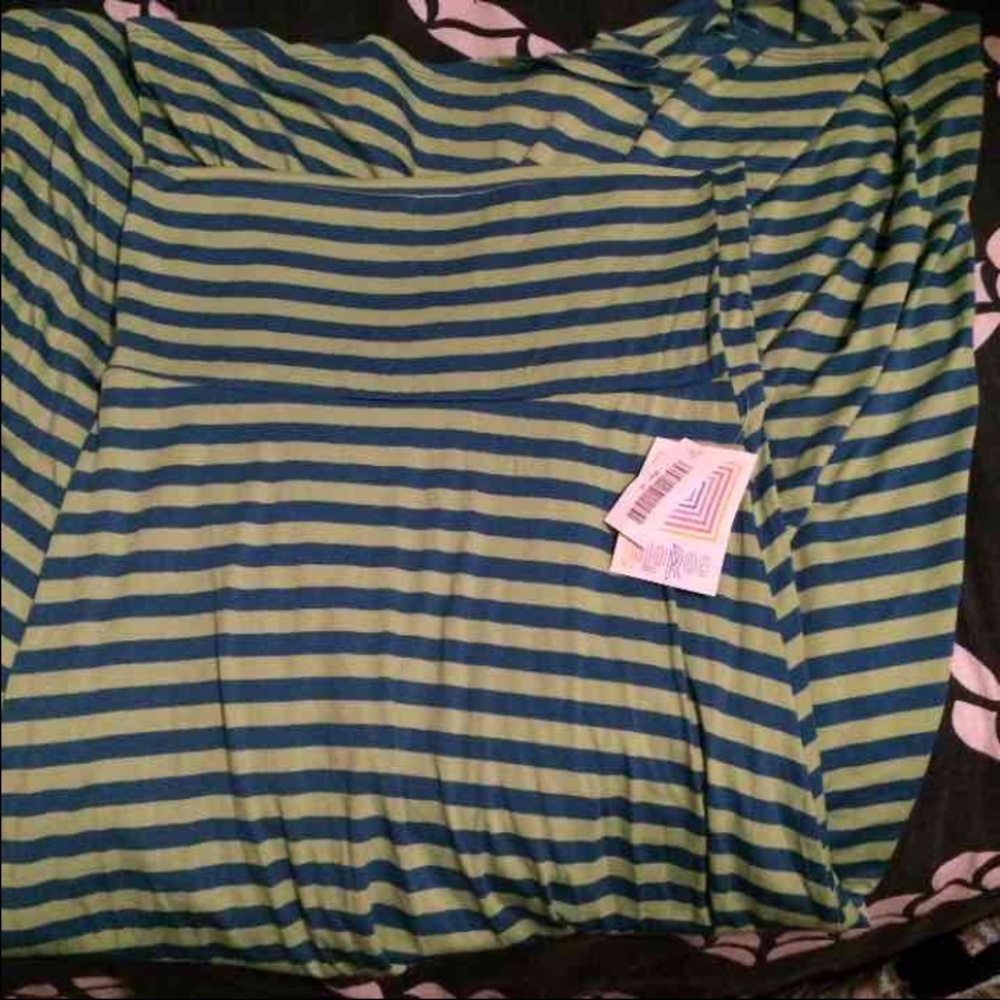 Lularoe maxi skirt medium stripes bnwt