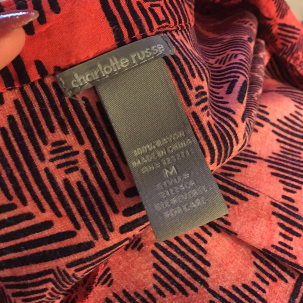Patterned blouse - Picture 2 of 2