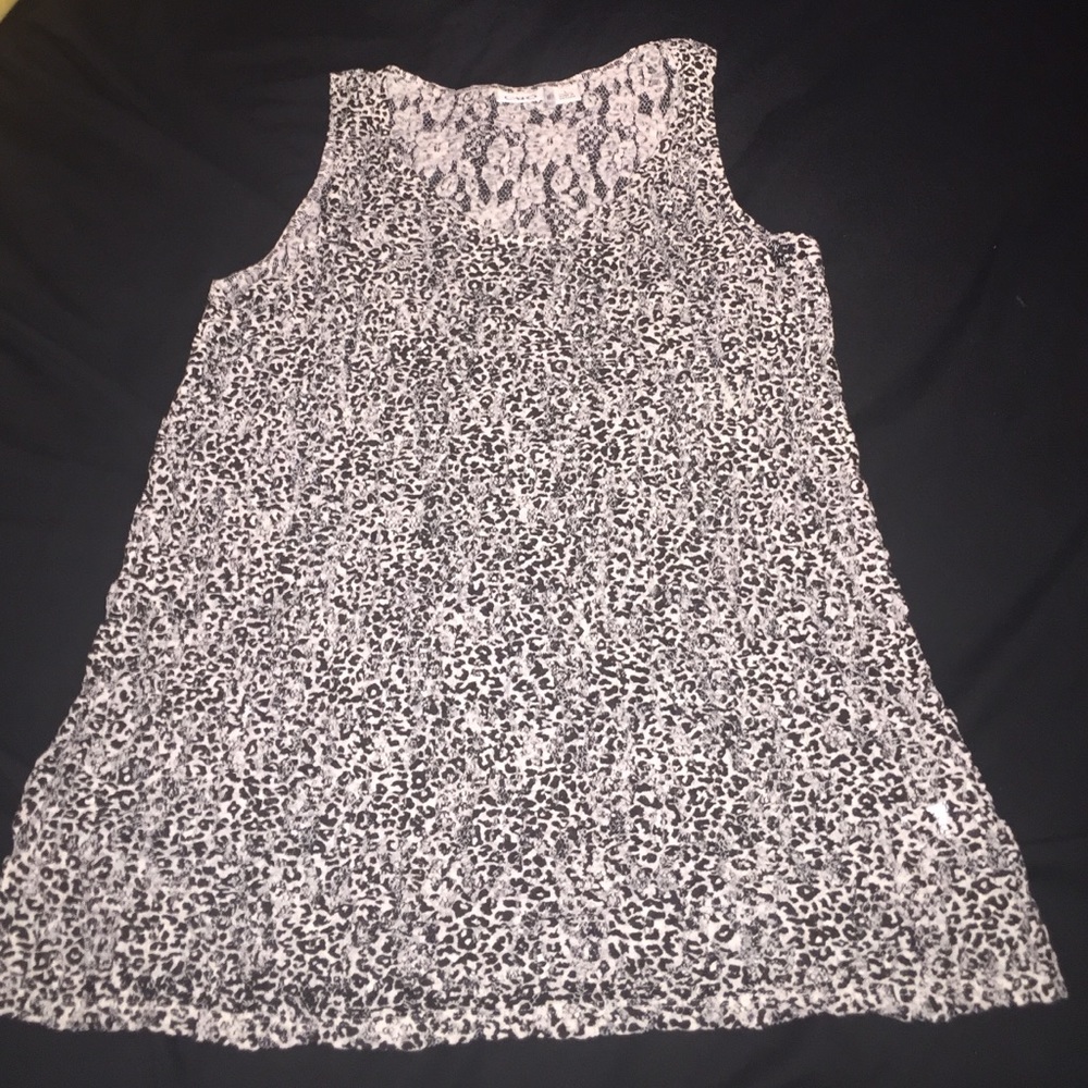 Zebra Dressy Tank