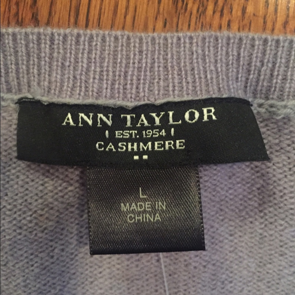 Ann Taylor 100% Cashmere
