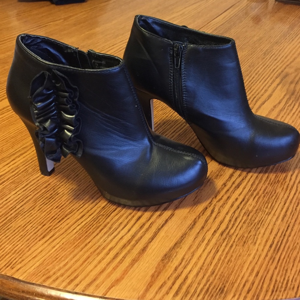 Black booties