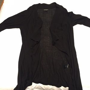 Black express cardigan