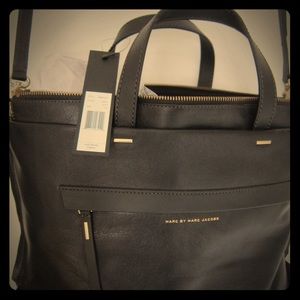 A black Marc Jacob tote