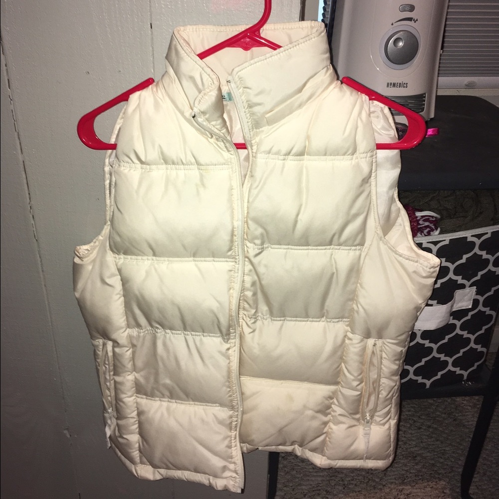 Off white vest