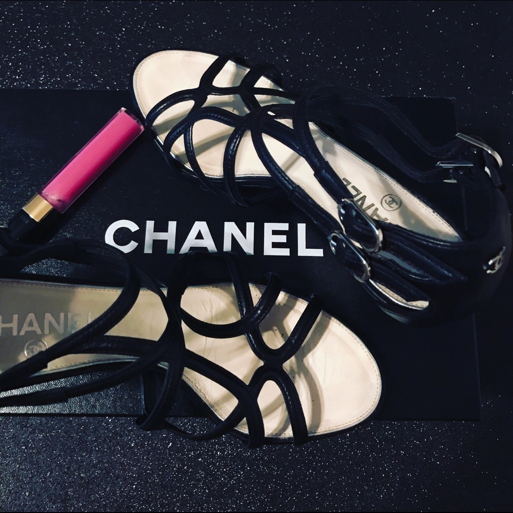 Just sharing Chanel Sandals!@jessicadavisartistry
