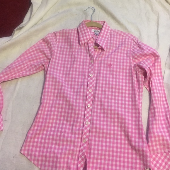 Lilly Pulitzer Tops - Lily Pulitzer long sleeve cotton shirt