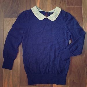 NWOT J. Crew Peter Pan sweater - small