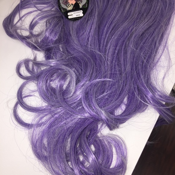 Purple Full Clip In Hair Extension main image 4