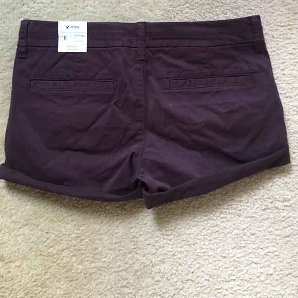 maroon shorts - Picture 2 of 2