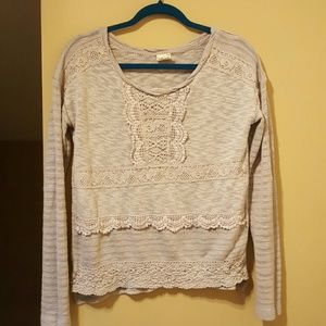 Anthropologie Only September top sz M