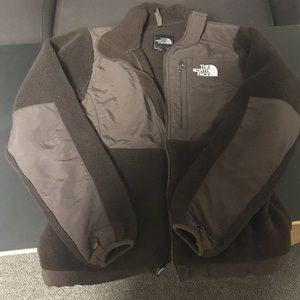 Brown North Face jacket women's XS