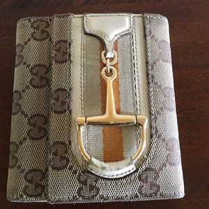 Authentic Gucci Trifold wallet
