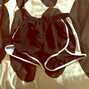 Reebok running shorts.