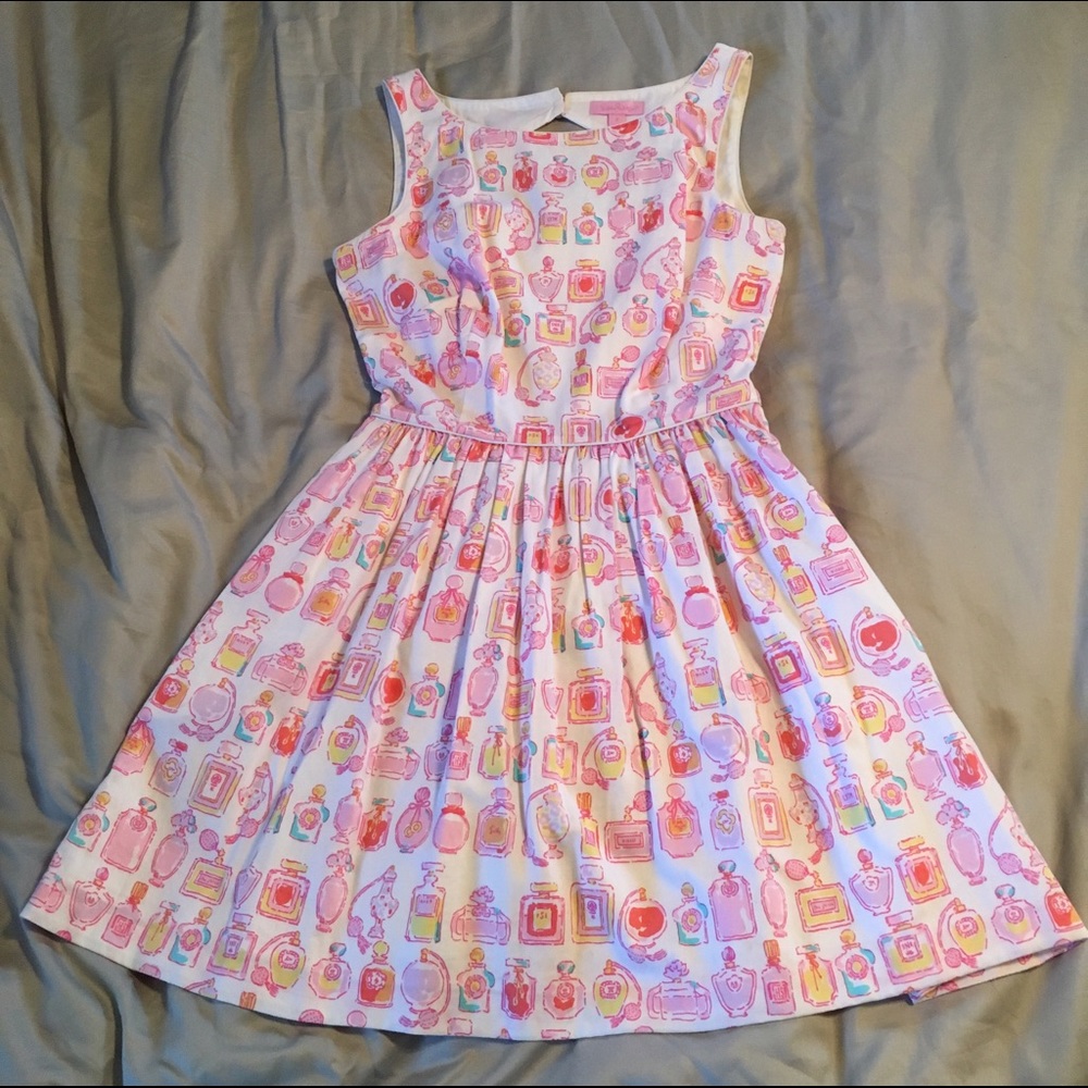Lilly Pulitzer pink sleeveless dress SO CUTE