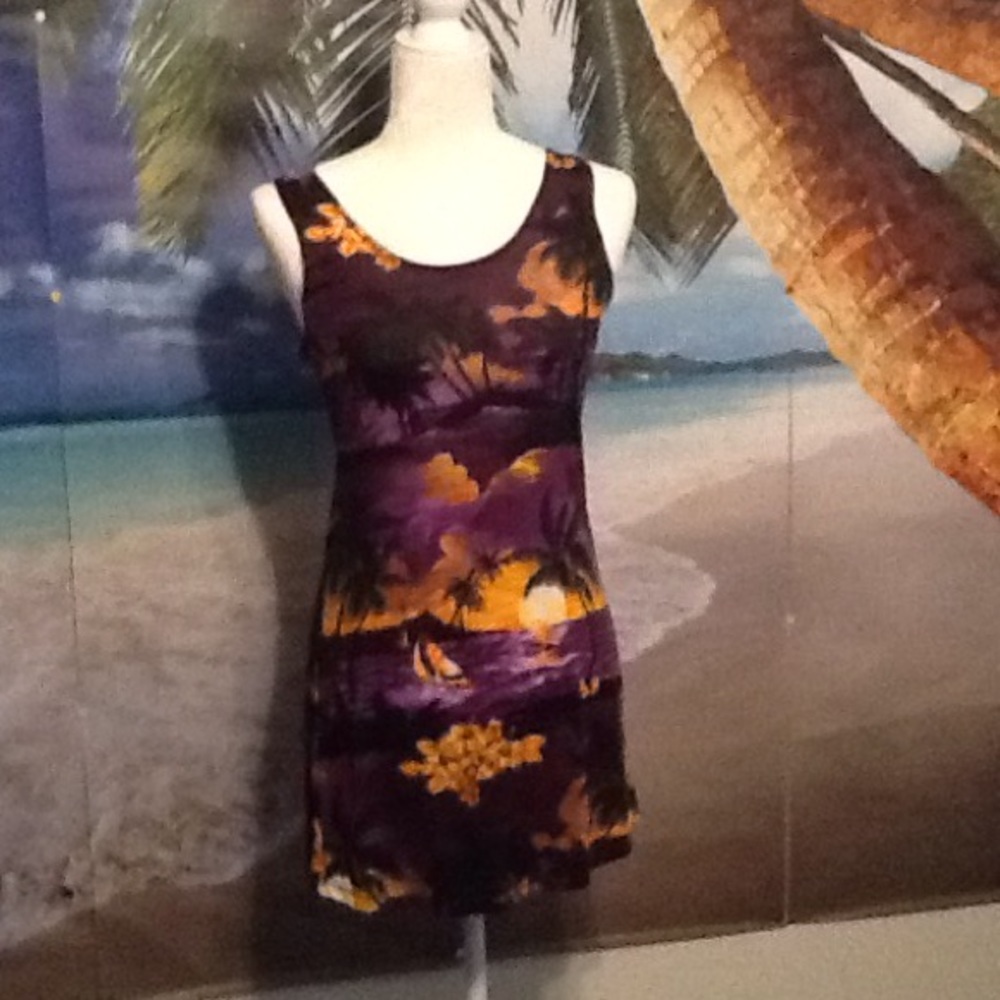 Tropical short Dress size M