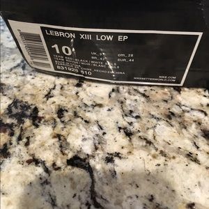 Lebron XIII Low rise never used