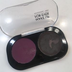 Makeup forever duo palette purple brown