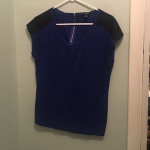 Blue Ann Taylor Loft top