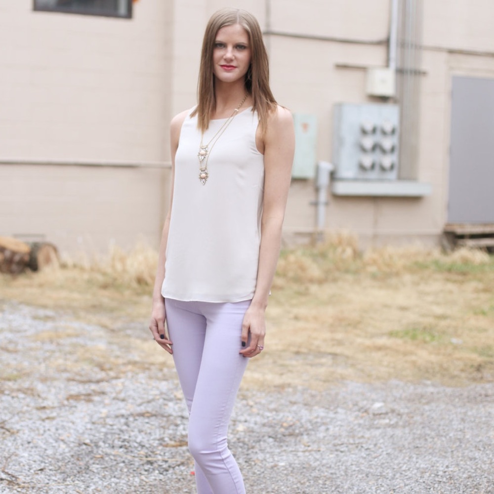 Purple Pastel Skinnies