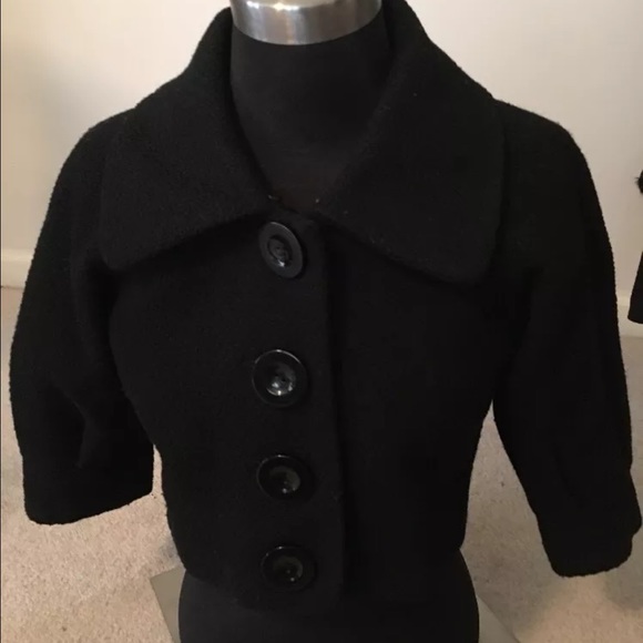 Kenzie women's cropped detachable faux fur - Picture 1 of 4