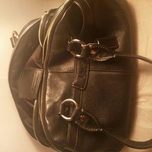 Coach black purse