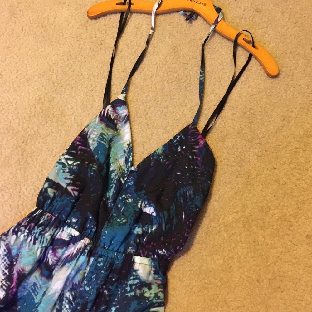 Multi color print jumpsuit