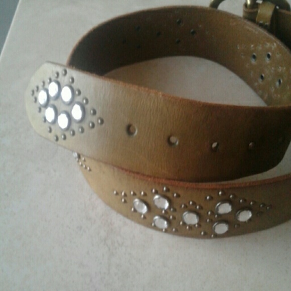 Linea Pelle Leather Belt Size S