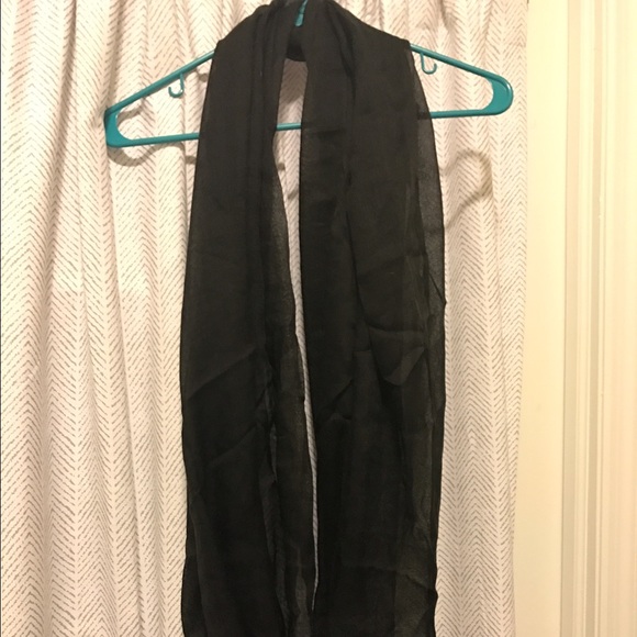 Calvin Klein black infinity scarf - Picture 1 of 4