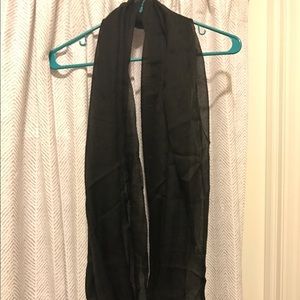 Calvin Klein black infinity scarf