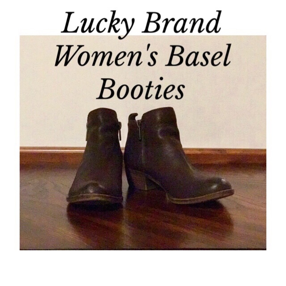 SALE! Lucky Brand Women's Basel Booties-Java