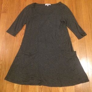Rolls Coster Size Sm Grey Skater Dress