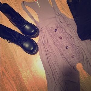 Free People button up top/vest