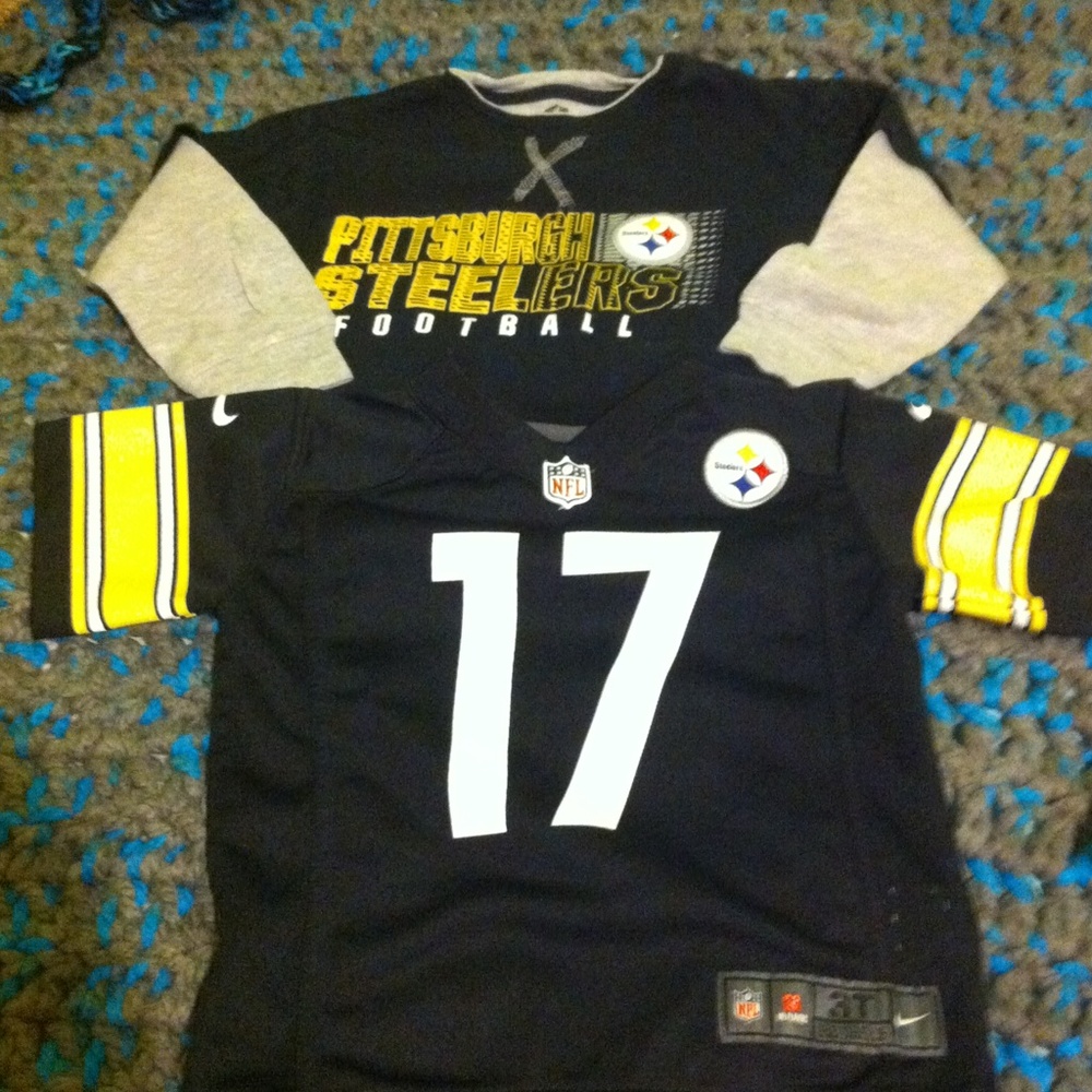 Pittsburgh steelers jersey and shirt