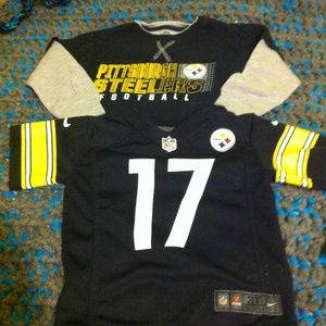 Pittsburgh steelers jersey and shirt