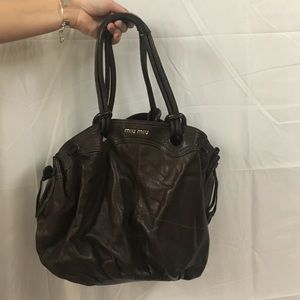 Miu Miu leather purse