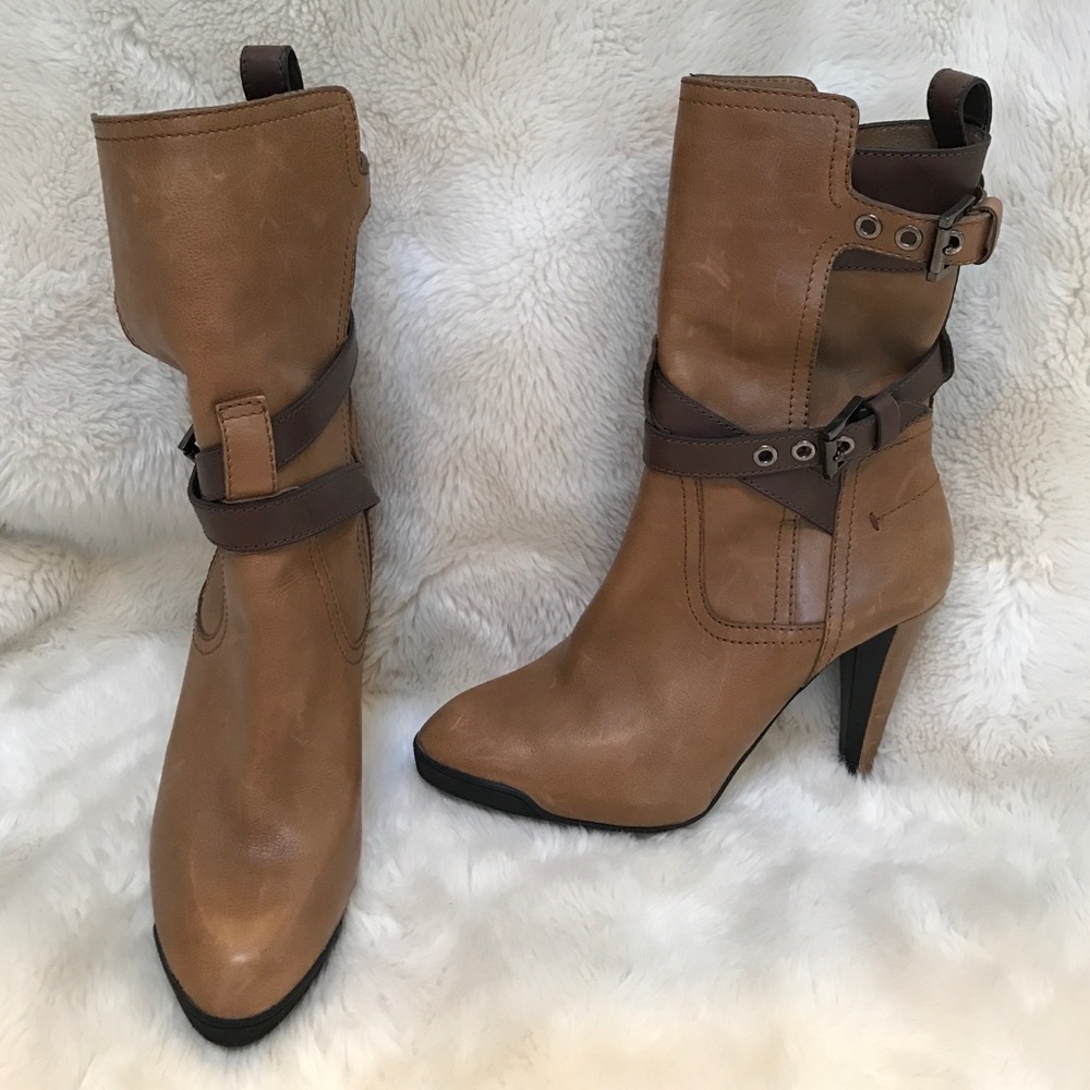 Tan boots