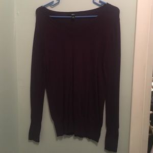 Purple mossimo sweater