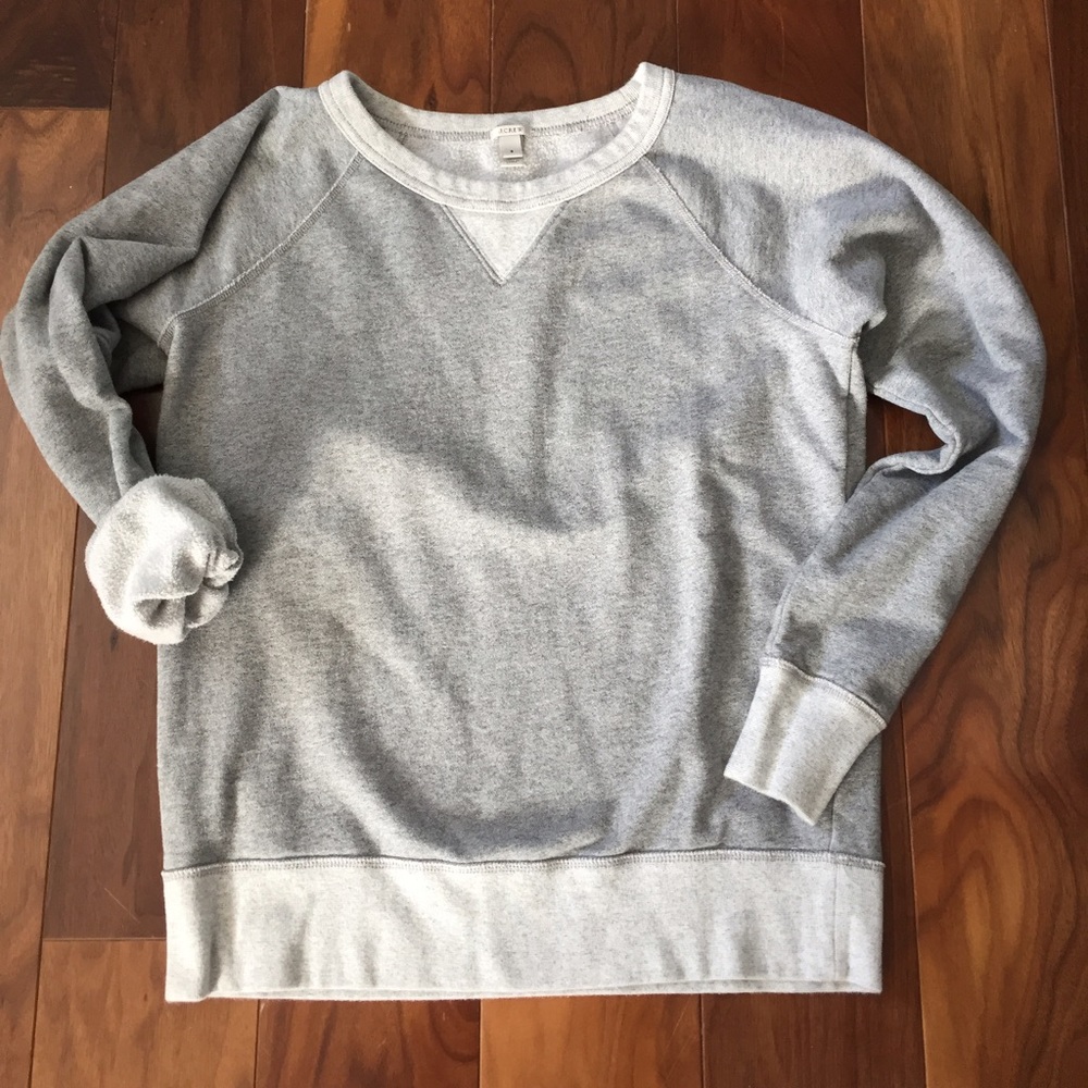 J. Crew grey sweatshirt- small