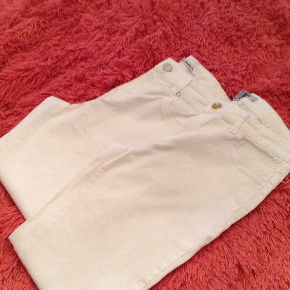 2 pair white pants