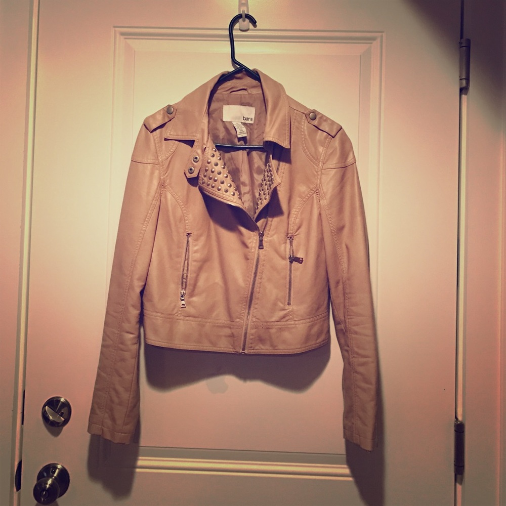 BarIII motto light pink/cream jacket
