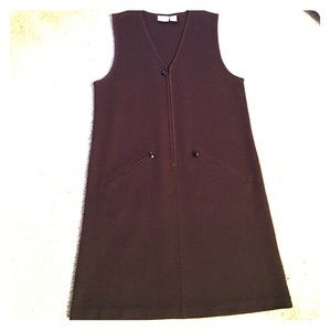 Brown half-zip Jacqueline Ferrar size L jumper