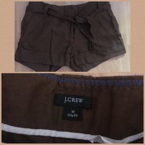 J. Crew Linen Shorts