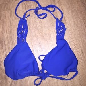 blue swimtop