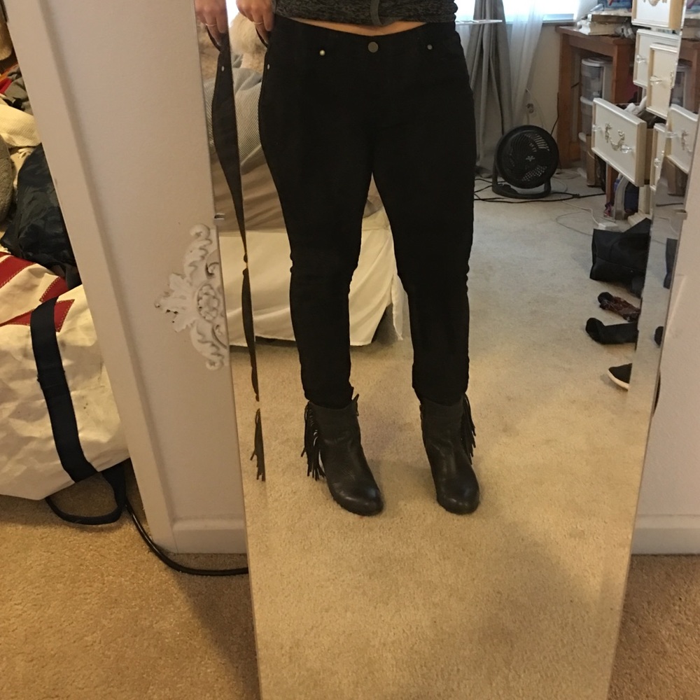 Paige Black Skinny Jeans