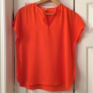 NWOT - Gianni Bini boxy orange top