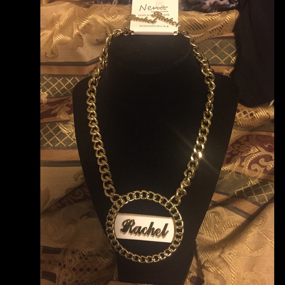 RACHEL gold Chain Necklace Set