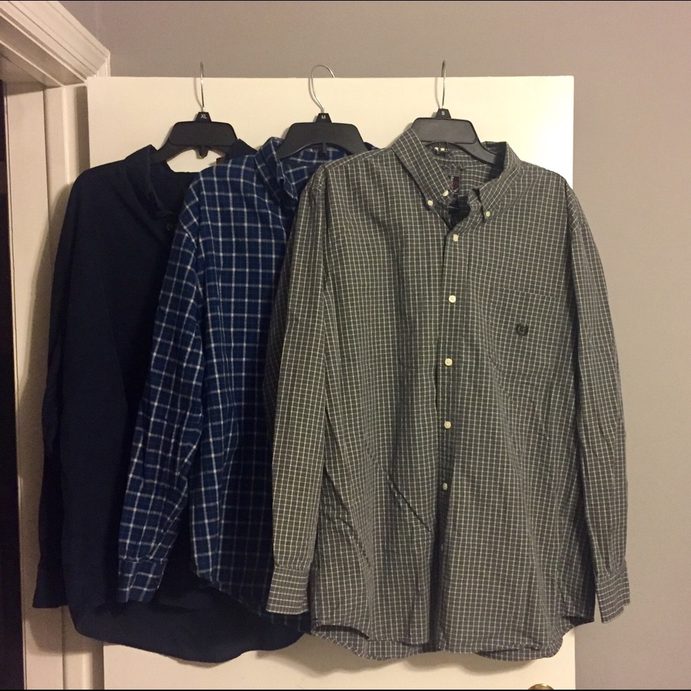 Vintage flannel button down shirts