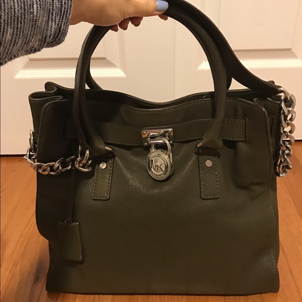 Michael Kors
Hamilton Large Saffiano Leather Tote.