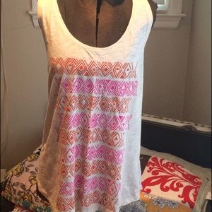 Relaxed tribal Old Navy tank top