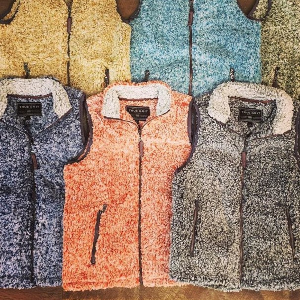 Orange True Grit Vest